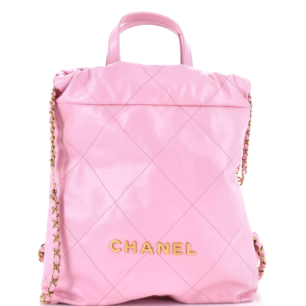 Chanel 22 Chain Backpack Quilted #281445C47B
